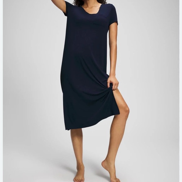 Soma Navy Blue Sleep Shirt - Picture 1 of 6